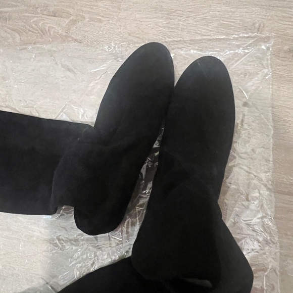 Stuart Weitzman Lowland Suede over the knee boots - Picture 3 of 8